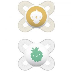 Chupete Start 0-2 Meses Silicona 2 Unidades Unisex