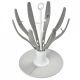 Escurre Biberones Plegable Flower Gris