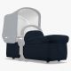 Bugaboo Donkey 2 Classic Funda de Capazo Completa Marino Oscuro