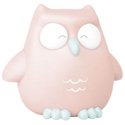 Luz de Compañía Mochuelo Dormilon Salmón