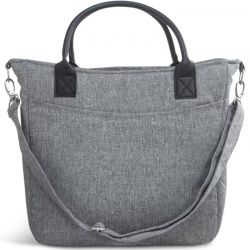 Bolso Cambiador para Pañales Gris Melange