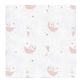 Muselina Bambú 120x120cm Osito Rosa