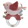 Anillo Sonajero Pájaro Rosa