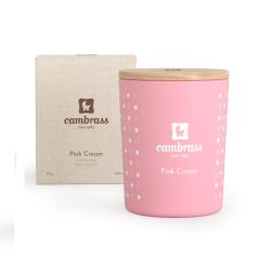 Vela Aromática 10 Cl Star Pink Cream 5.5X5.5X6.5 Cm CAMBRASS - 1