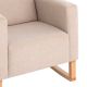 Sillon De Lactancia Liso E Beige 70X70X104 Cm