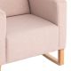 Sillon De Lactancia Liso E Rosa 70X70X104 Cm