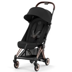 Silla de Paseo Ligera Coya Rosegold Sepia Black