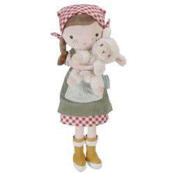 ROSA GRANJERA CON OVEJA MUÑECA BLANDITA