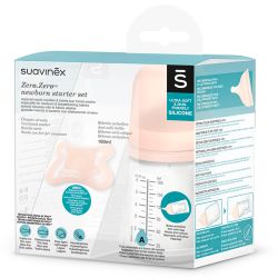 Suavinex Set Inicio Biberón 180ml + Chupete Zero Zero
