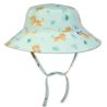 Gorro Con Proteccion Solar 0-6 Meses Verde Caza