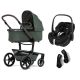 Carrito Trio Dragonfly con Portabebé Turtle Gris