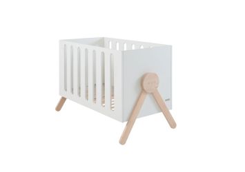 Cuna de Con Relax System Swing Blanco-Cera Natural Micuna MICUNA - 1