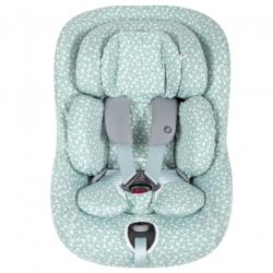 Funda para silla de coche Maxi-Cosi Pearl 360  y Mica Pro Eco i-Size + funda reductor - Mist Green