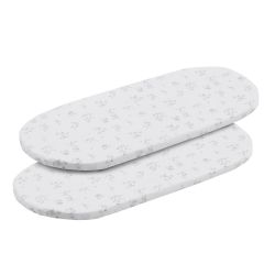 Bajera Moises/Carro Pack 2 Ud. 35X80X7 Cm Merlo Crudo