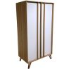 Armario Trieste Ikid Roble/Blanco