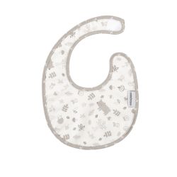 Babero Redondo Con Velcro Abete Beige 16X19X1 Cm