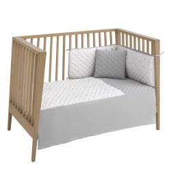 Juego 2 Piezas Colcha I-V. Cuna 60 House Azul 60X120X3 Cm