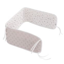 Protector Cuna Doco 135X22X3 Cm Branch Rosa