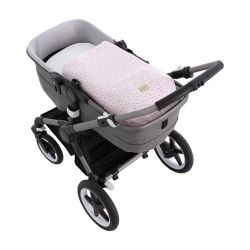 Saco Capazo + Colchoneta Fresh Rosa 35X80X6 Cm