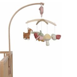 MOVIL MUSICAL DE MADERA FAIRY GARDEN FSC