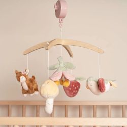 MOVIL MUSICAL DE MADERA FAIRY GARDEN FSC