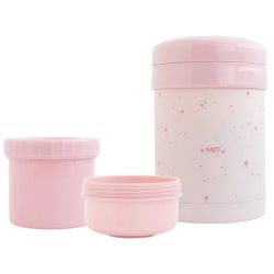 PAPILLERO CON SECCIONES DUSTY PINK