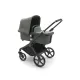Carrito Bugaboo Fox Cub Completo Negro - Verde Bosque