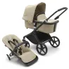 Carrito Bugaboo Fox Cub Completo Negro - Desert Taupé