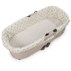 Cubre Cuco Gomas + Sábana Ajustable Mimosa Verde