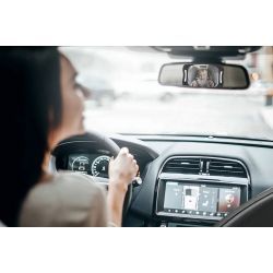 Espejo Led Deluxe con Mando para Silla de Auto