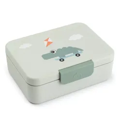 Caja De Almuerzo Con Separador Playground Verde