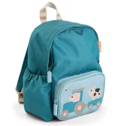 Mochila Infantil Tiny Farm Azul 7,5 L