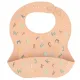 Babero Silicona Funny Letters