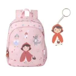 Mochila Mediana Little Red + Llavero Pers.