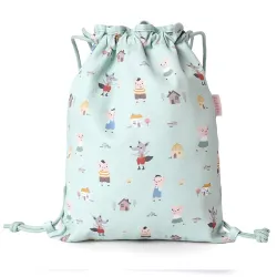 Mochila Saco Tela The Three Little Pigs