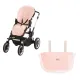 Juego Colchoneta Silla Oval + Bolso Soft Rosa