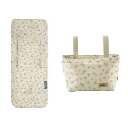 Juego Colchoneta Silla Recta + Bolso Garden Unico