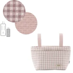 Juego Colchoneta Silla Recta + Bolso Vicky Rosa