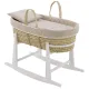 Moises Palma Acolchado + Pata Madera Blanco Derby Beige/Bco 39X80X61 Cm