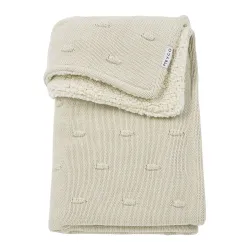 Manta Minicuna Algodón 75X100 Cm Me-Knots Teddy Soft Sand