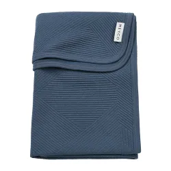 Manta Minicuna Polyct. Tog 0.5 75X100 Cm Me-Pure Indigo