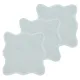 Pack 3 Toallas Faciales 30X30 Cm Me-Terry Wavy Grey Blue