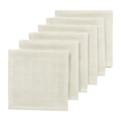 Pack 6 Toalla Faciales 30X30 Cm Me-Uni Nature