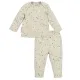 Pijama 2 Piezas Canalé 50/56 Me-Rib Mini Spot Sand Melange