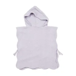 Poncho De Baño 1-3 Years Me-Terry Wavy Soft Lavender
