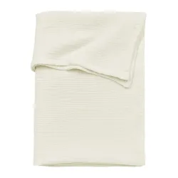Sabana Cuna Muselina Lavada 100X150 Cm Me-Uni Naturel