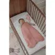 Saco Dormir Sin Mangas For.Muselina Lavada Tog 2 110 Cm Me-Uni Rose
