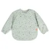 Babero con Bolsillo y Mangas Happy Dots Verde
