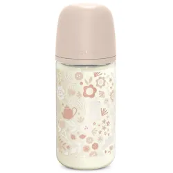 Biberon Vidrio 240ml Wonderland Rosa