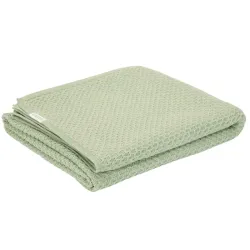 Manta De Punto Cuna Puro Sage